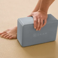 Gaiam Yoga Block Storm Grey