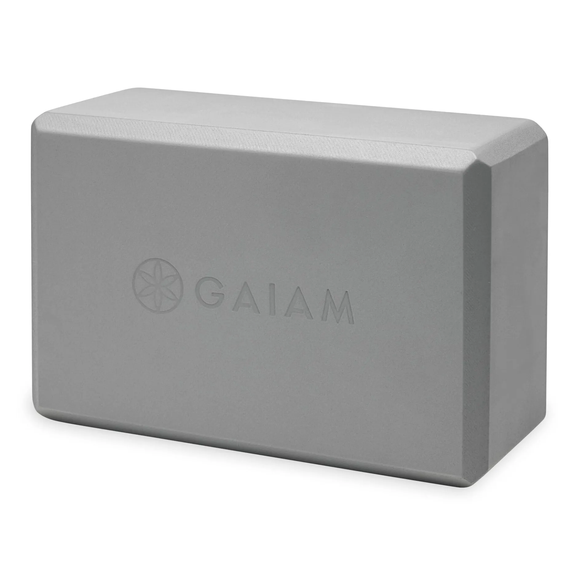 Gaiam Yoga Block Storm Grey