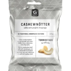 Garant Cashewnötter Rostade & Saltade 110g