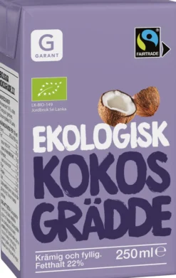 Garant Eko Kokosgrädde 250 ml