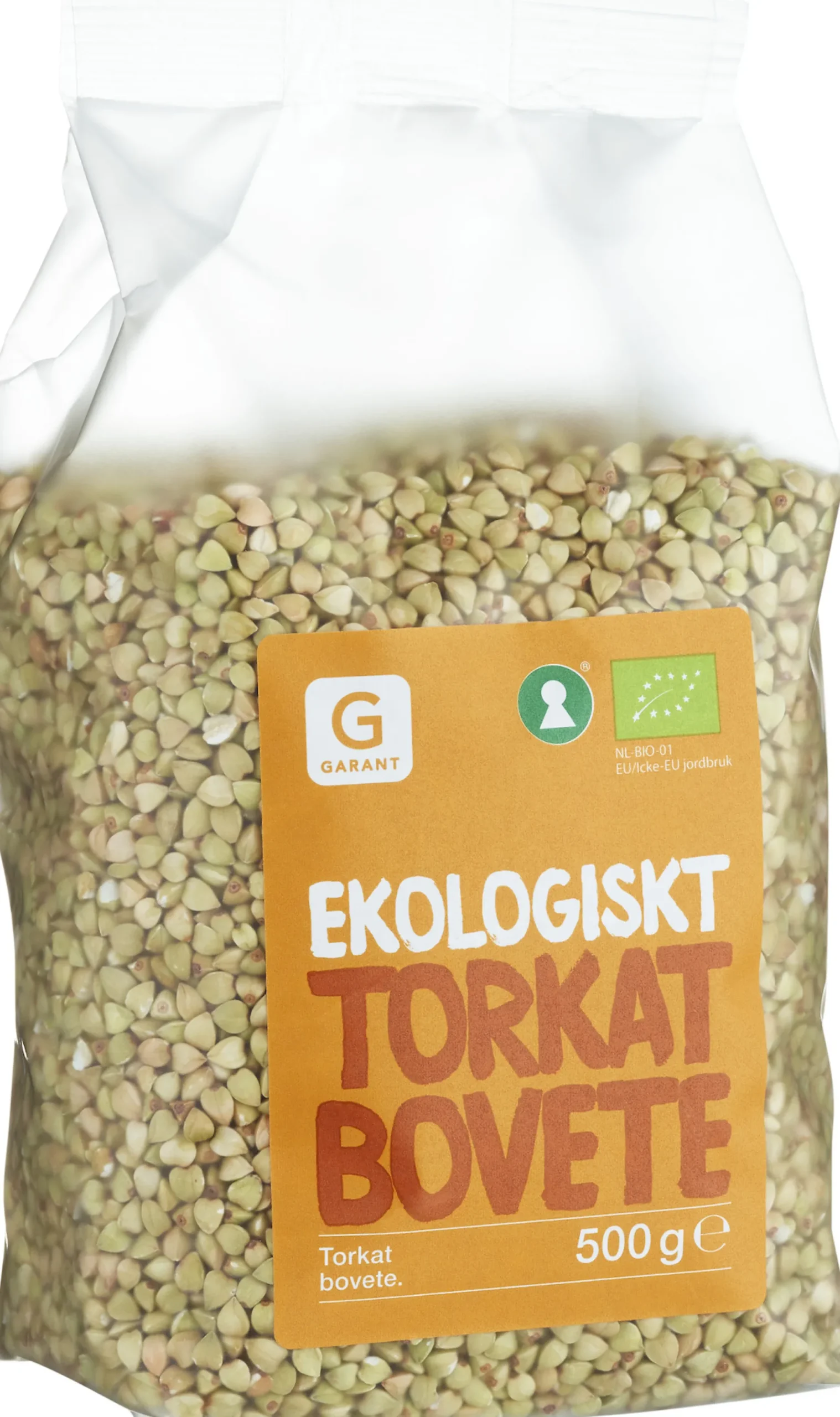 Garant Ekologiskt Torkat Bovete 500 g