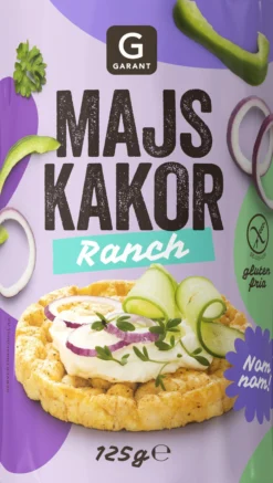 Garant Majskakor Ranch 125 g