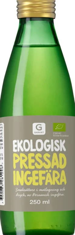 Garant Pressad Ingefära EKO 250 ml