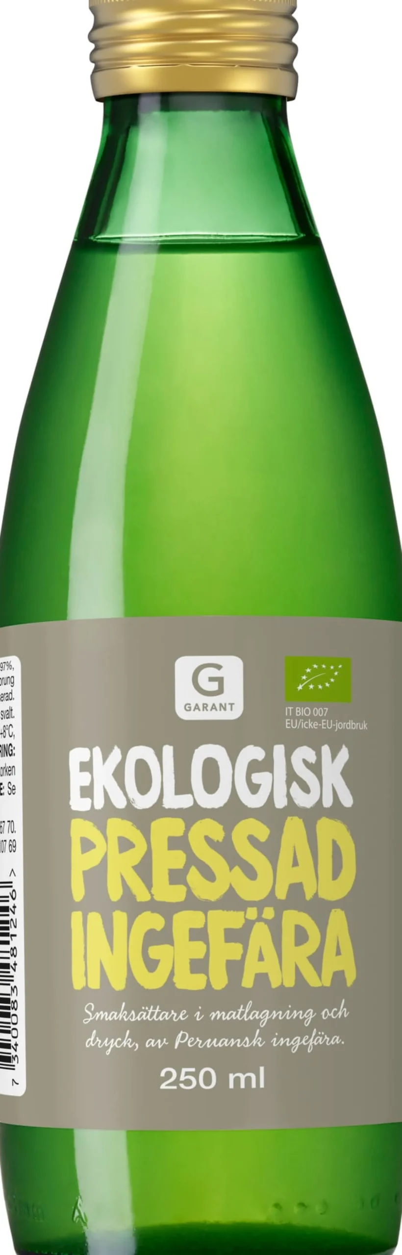 Garant Pressad Ingefära EKO 250 ml