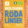 Garant Röda Linser Eko 500 g