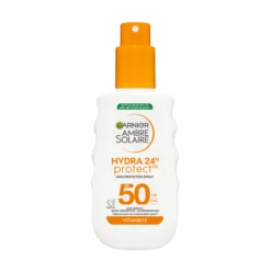Garnier Ambre Solaire Hydra 24H Protect Solskyddsspray SPF50 för normal hud 150 ml