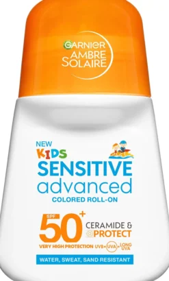 Garnier Ambre Solaire Sensitive Advanced Kids Roll-On SPF50+ 18 g