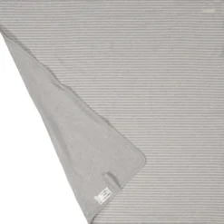 Geggamoja Babyfilt Bambu Classic Vit/Grå One Size