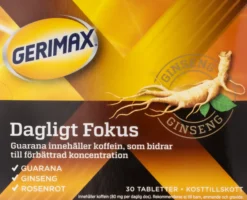 Gerimax Dagligt Fokus 30 tabletter