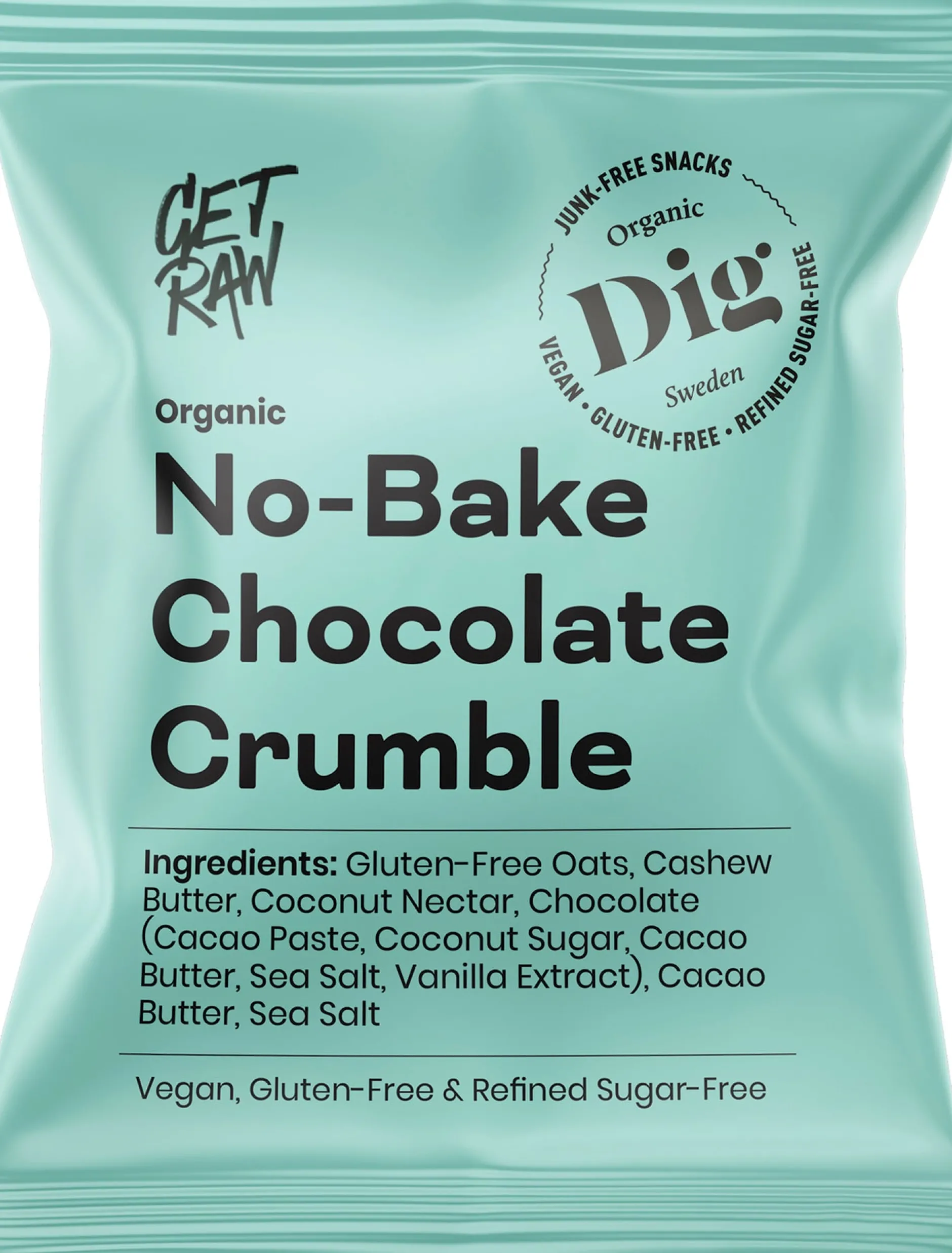 GET RAW Chokladsmulpaj 35 g