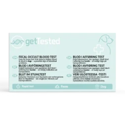 Get Tested Blod i avföringstest för hundar 1 st