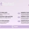 Get Tested. Herpestest för katter 1 st