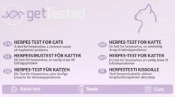 Get Tested. Herpestest för katter 1 st