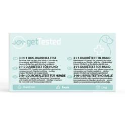 Get Tested 3-i-1 Hunddiarrétest 1 st