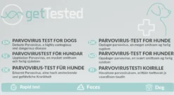Get Tested Parvovirus-test för hundar 1 st