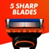 Gillette Fusion5 rakblad för män, 8 st