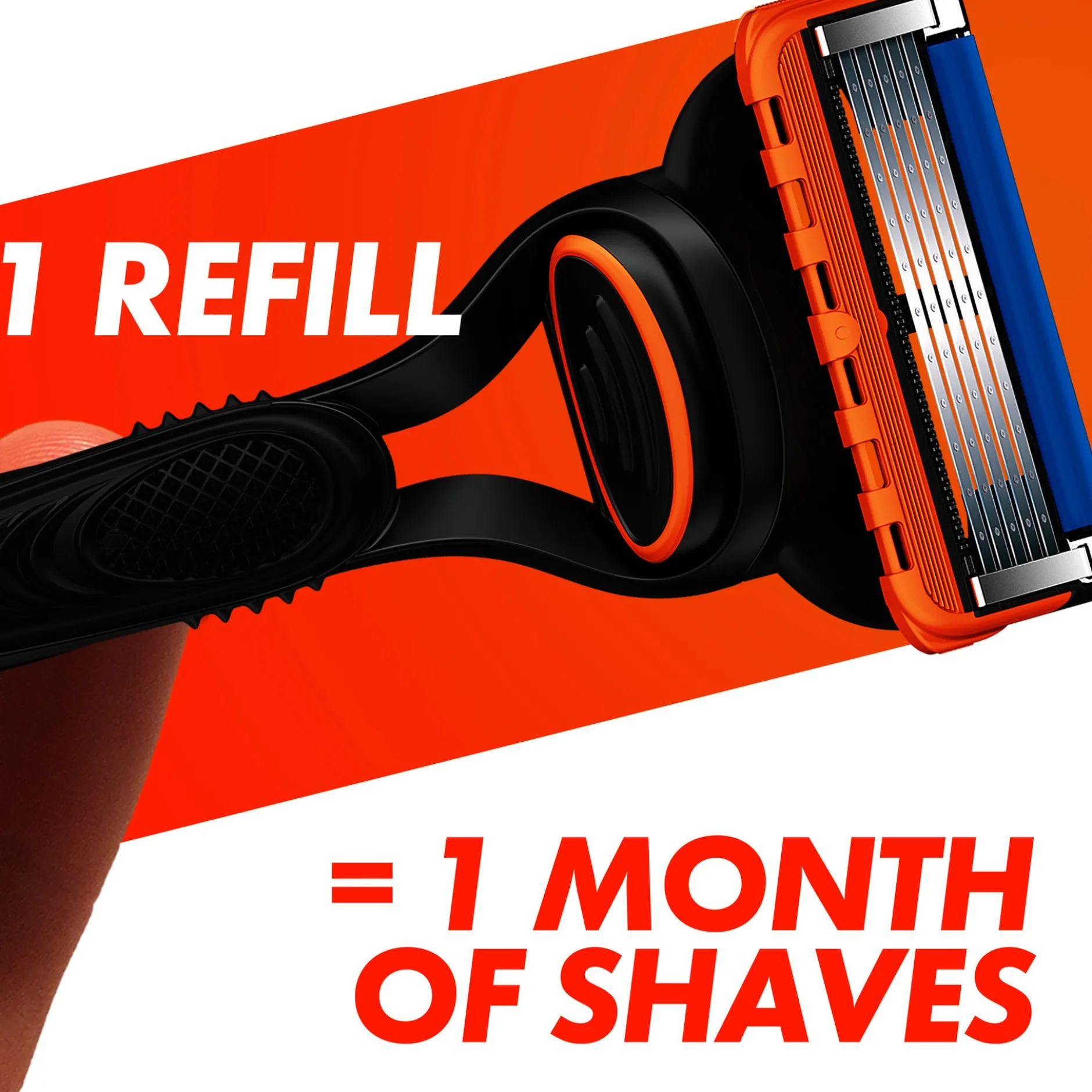 Gillette Fusion5 rakblad för män, 12 st