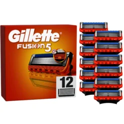 Gillette Fusion5 rakblad för män, 12 st