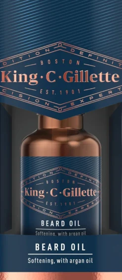 Gillette King C. Gillette Skäggolja 30 ml