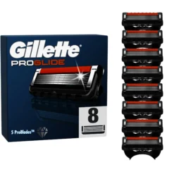 Gillette ProGlide rakblad för män, 8 st