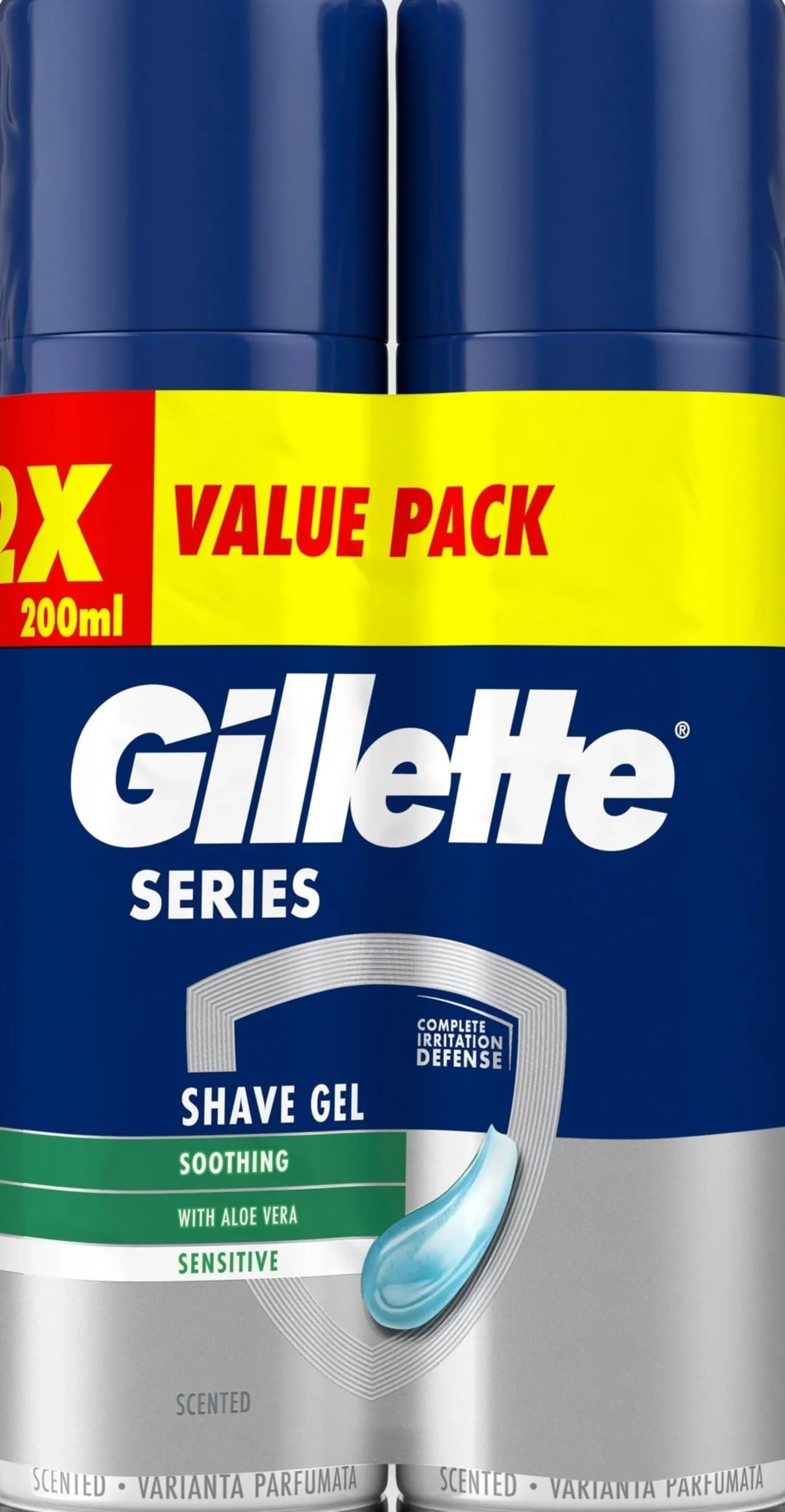 Gillette Sensitive Gel 2 x 200 ml