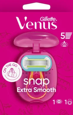 Gillette Venus Extra Smooth Snap Rakhyvel Och 1 st Rakblad