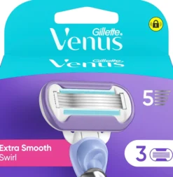 Gillette Venus Extra Smooth Swirl Rakblad 3 st
