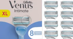Gillette Venus Intimate Rakblad för Intimområdet 8 st