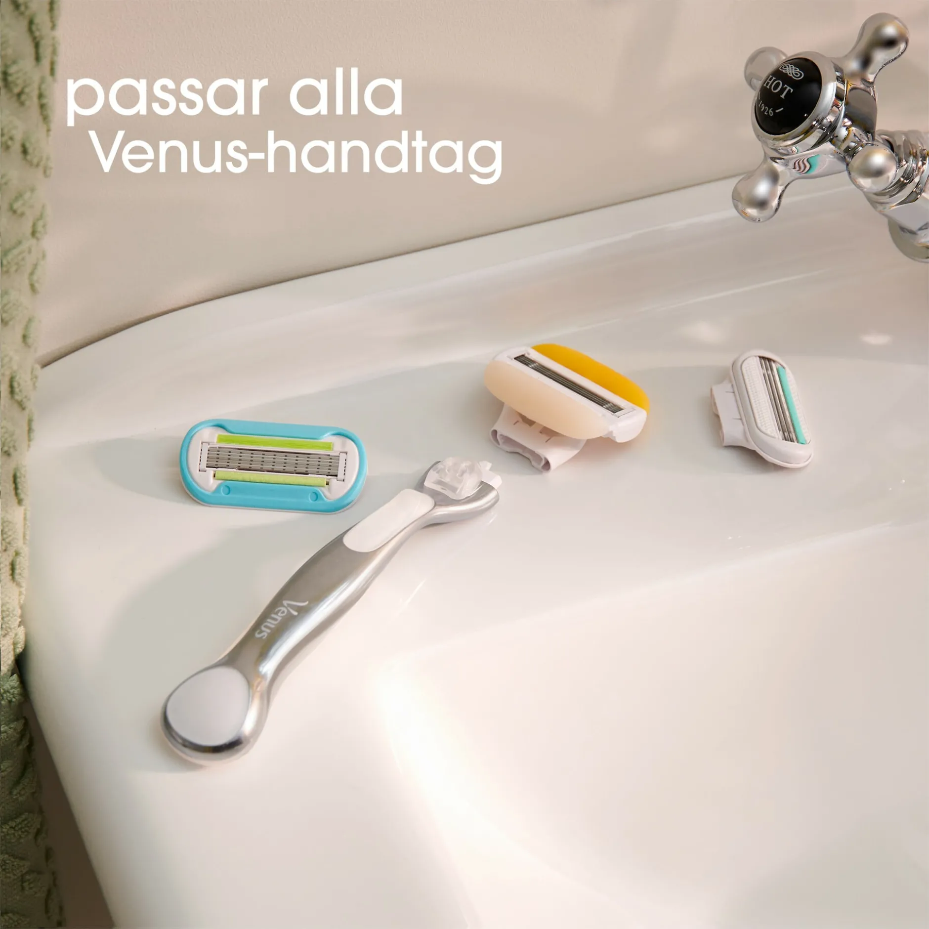 Gillette Venus Pro ComfortGlide Coconut & Olay Rakhyvel med 1 st rakblad & duschhållare