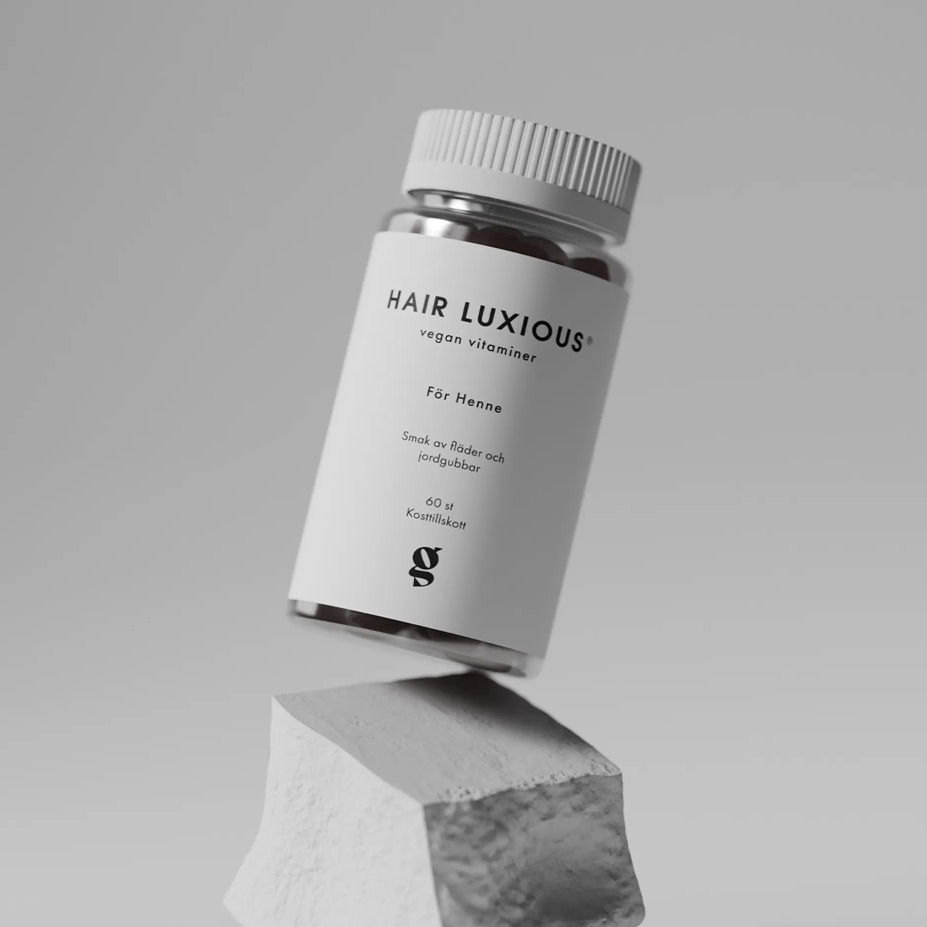 Good For Me Hair Luxious För Henne Gummies 60 tuggtabletter