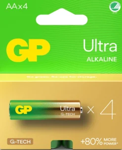 GP Batteries Ultra Alkaline AA LR6 Svanenmärkt 4 st