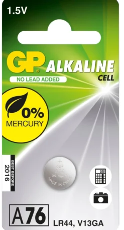 GP LR44 Knappcellsbatteri 1,5V 1 st