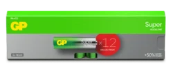 GP Super Alkaline AA 15A/LR6 Batterier 12-pack