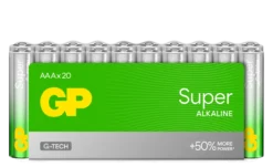 GP Super Alkaline 24A-S20 LR03 AAA Batterier 20 st