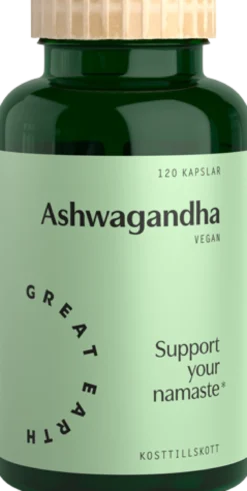Great Earth Ashwagandha 120 kapslar