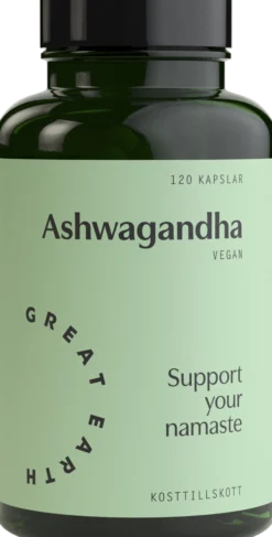 Great Earth Ashwagandha 120 kapslar