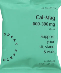 Great Earth Cal-Mag 600-300 mg Refill 60 tabletter