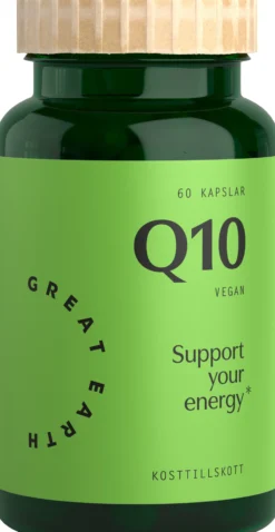 Great Earth Coenzyme Q10 120mg 60 kapslar