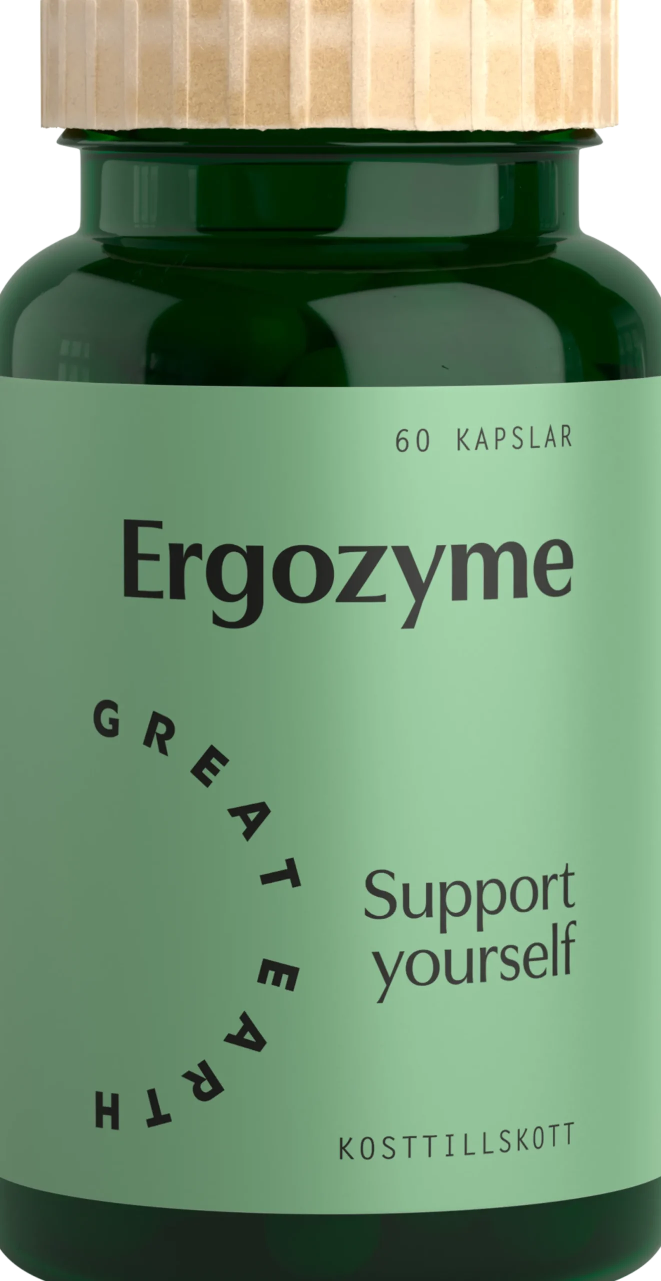 Great Earth Ergozyme 60 kapslar
