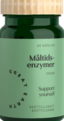 Great Earth Måltidsenzymer 60 kapslar