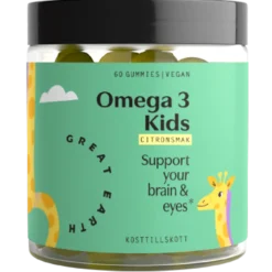 Great Earth Omega 3 Kids 60 tuggtabletter