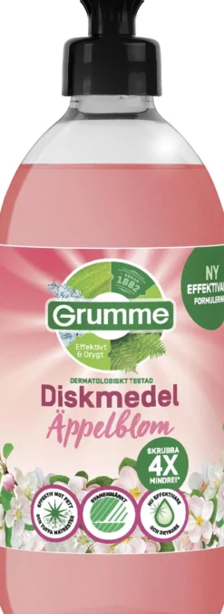 Grumme Handdiskmedel Äppelblom 500 ml