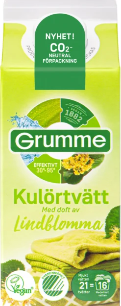 Grumme Kulörtvätt Lindblomma 750 ml