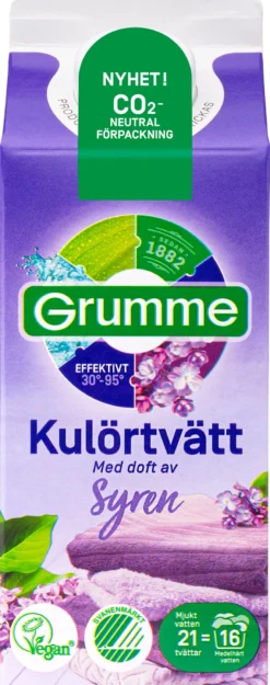 Grumme Kulörtvätt Syrén 750 ml