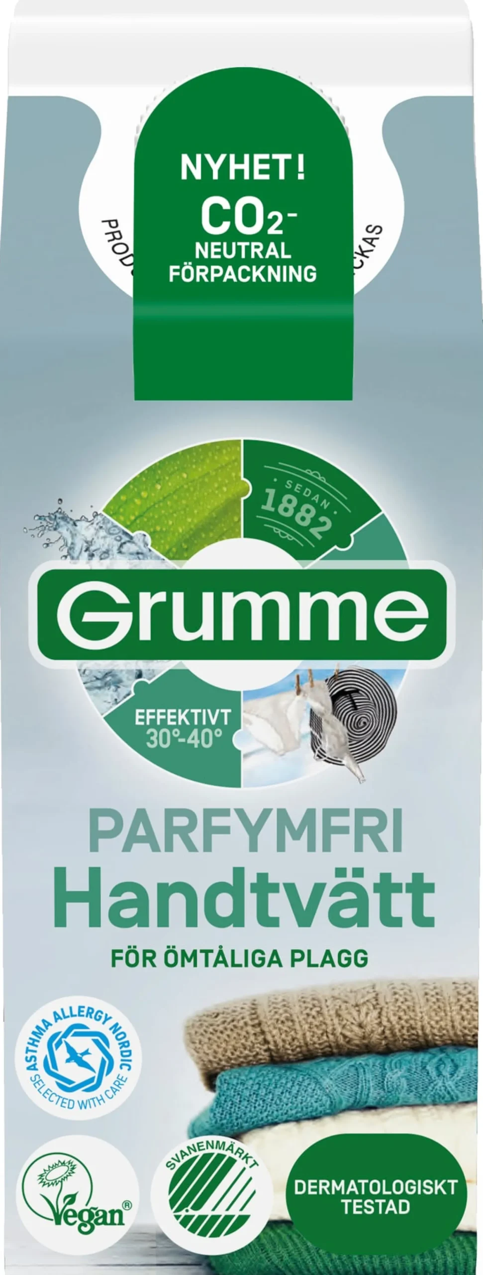 Grumme Parfymfri Flytande Handtvättmedel 750ml