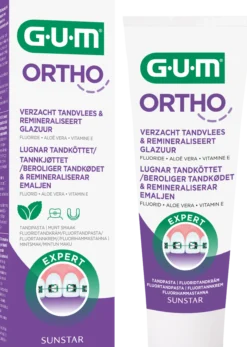 GUM Ortho Fluorid Tandkräm 75 ml