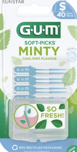 GUM Soft-Picks Comfort Flex S Mint 40 st