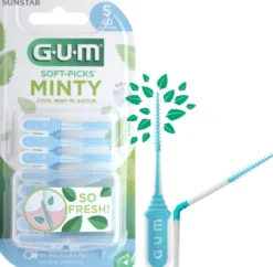 GUM Soft-Picks Comfort Flex S Mint 40 st