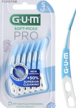 GUM Soft-Picks Pro S 60 st