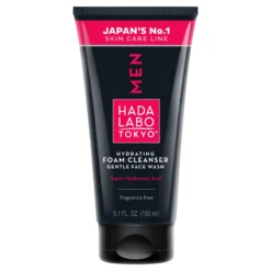 HADA LABO TOKYO MEN Hydrating Foam Cleanser Gentle Face Wash 150 ml